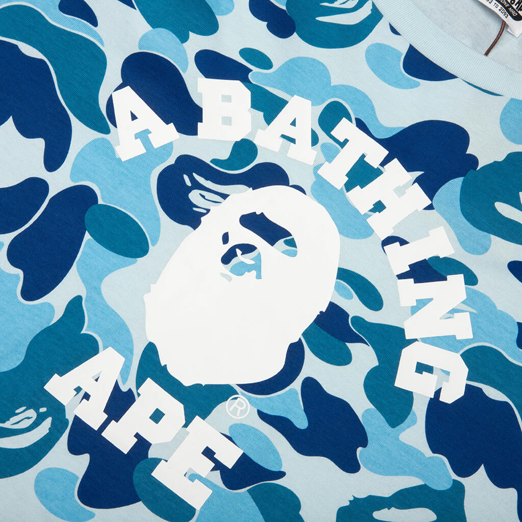 ABC Camo College L/S Tee - Blue - Image 3