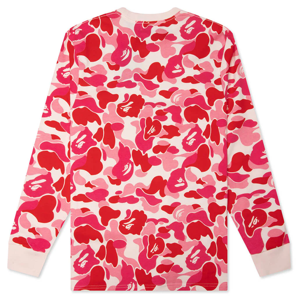 ABC Camo College L/S Tee - Pink - Image 2