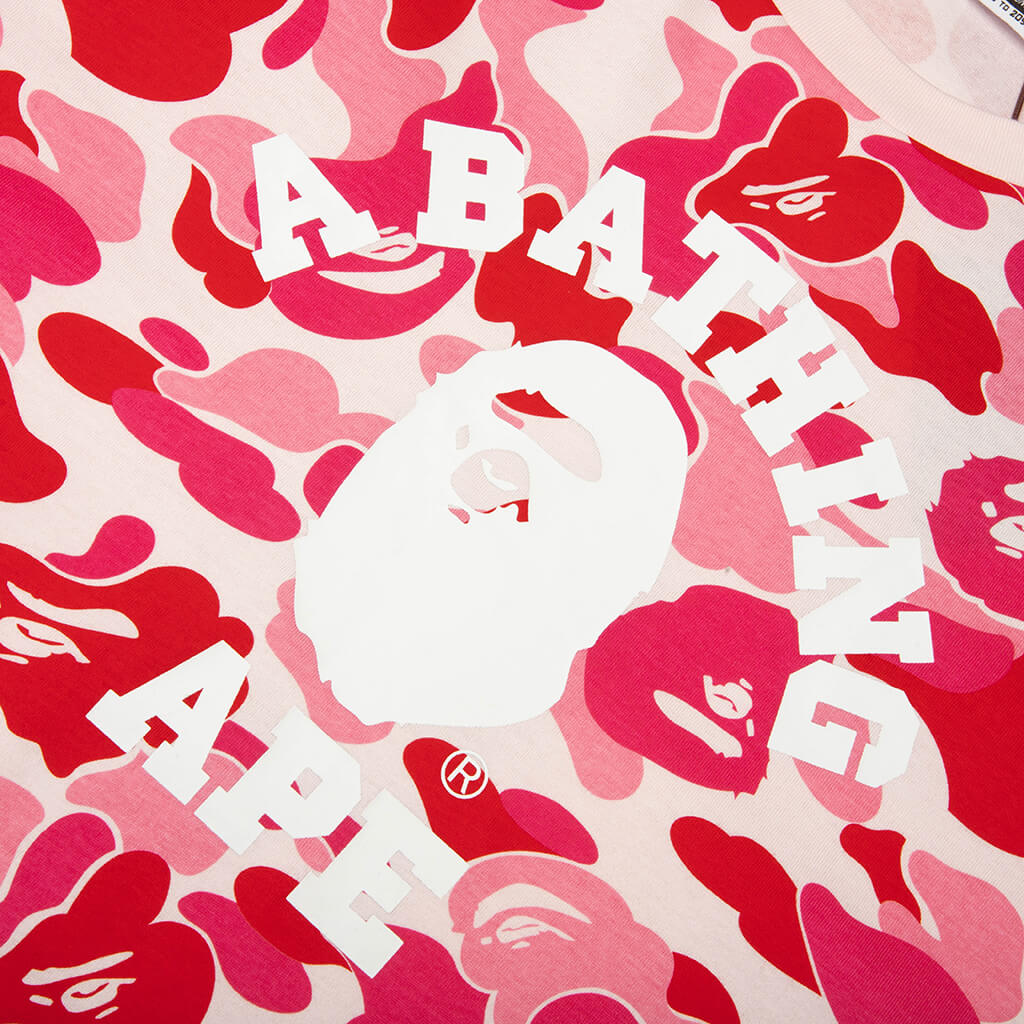 ABC Camo College L/S Tee - Pink - Image 3