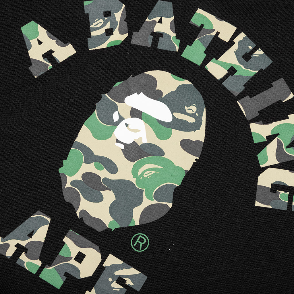 Abc Camo College Pullover Hoodie - Black - Image 3