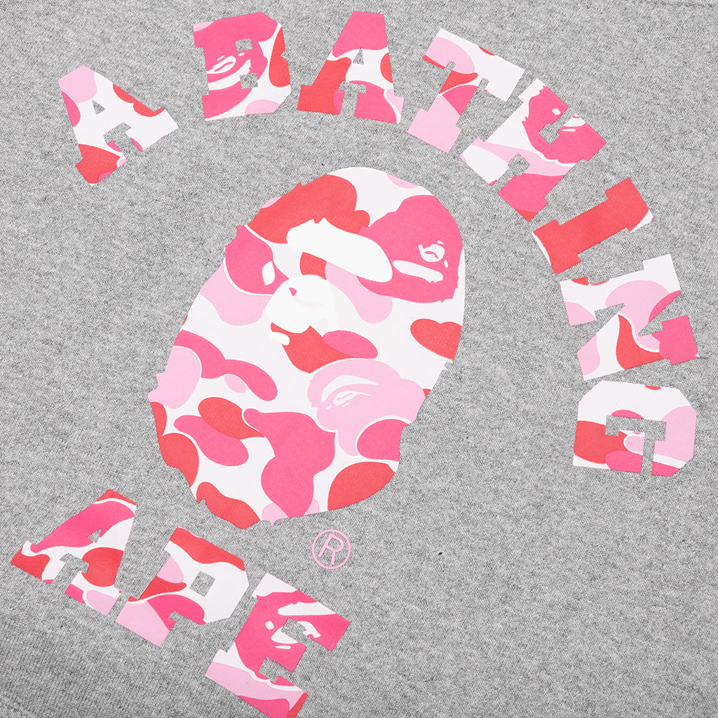 Abc Camo College Pullover Hoodie - Gray - Image 3