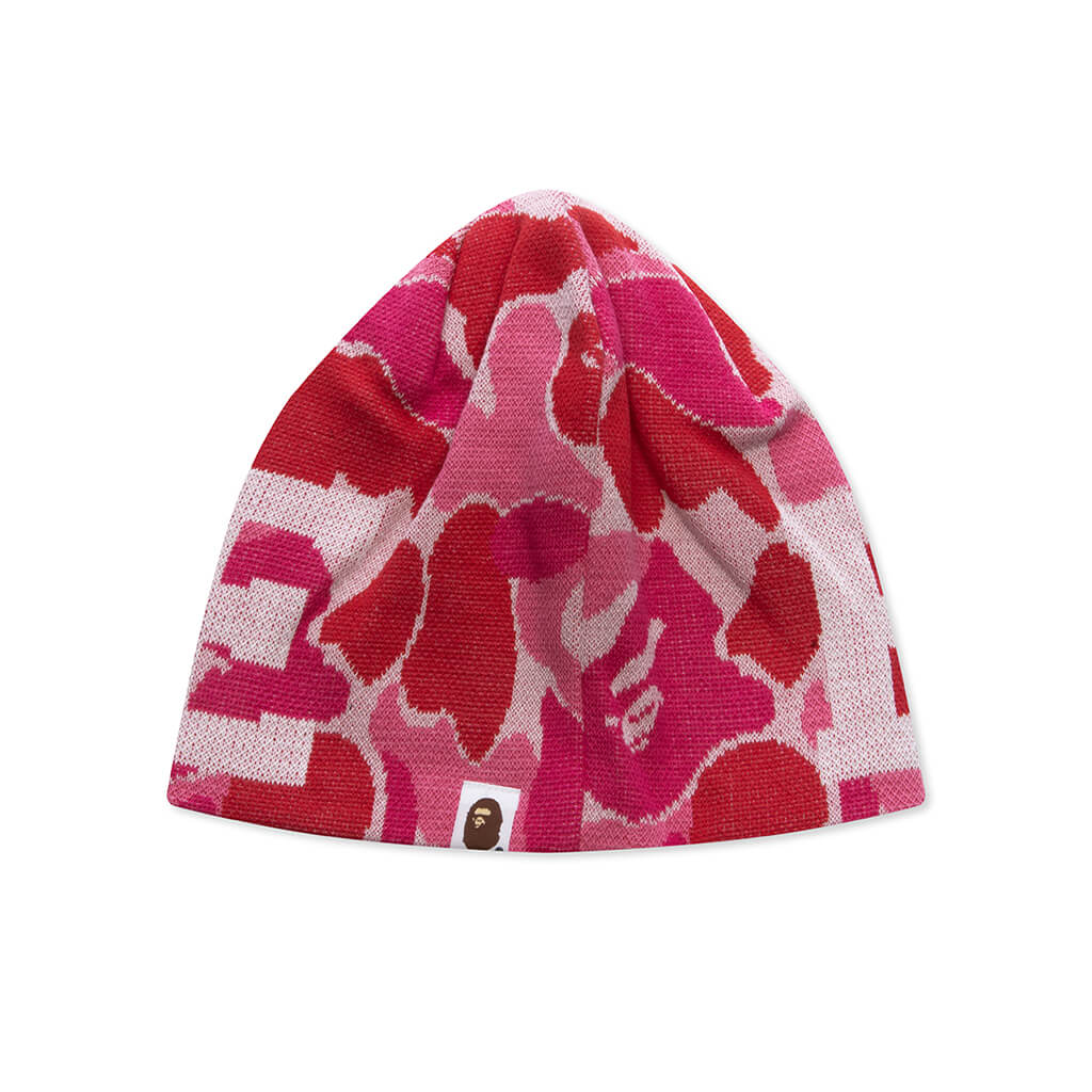 ABC Camo Knit Cap - Pink - Image 3