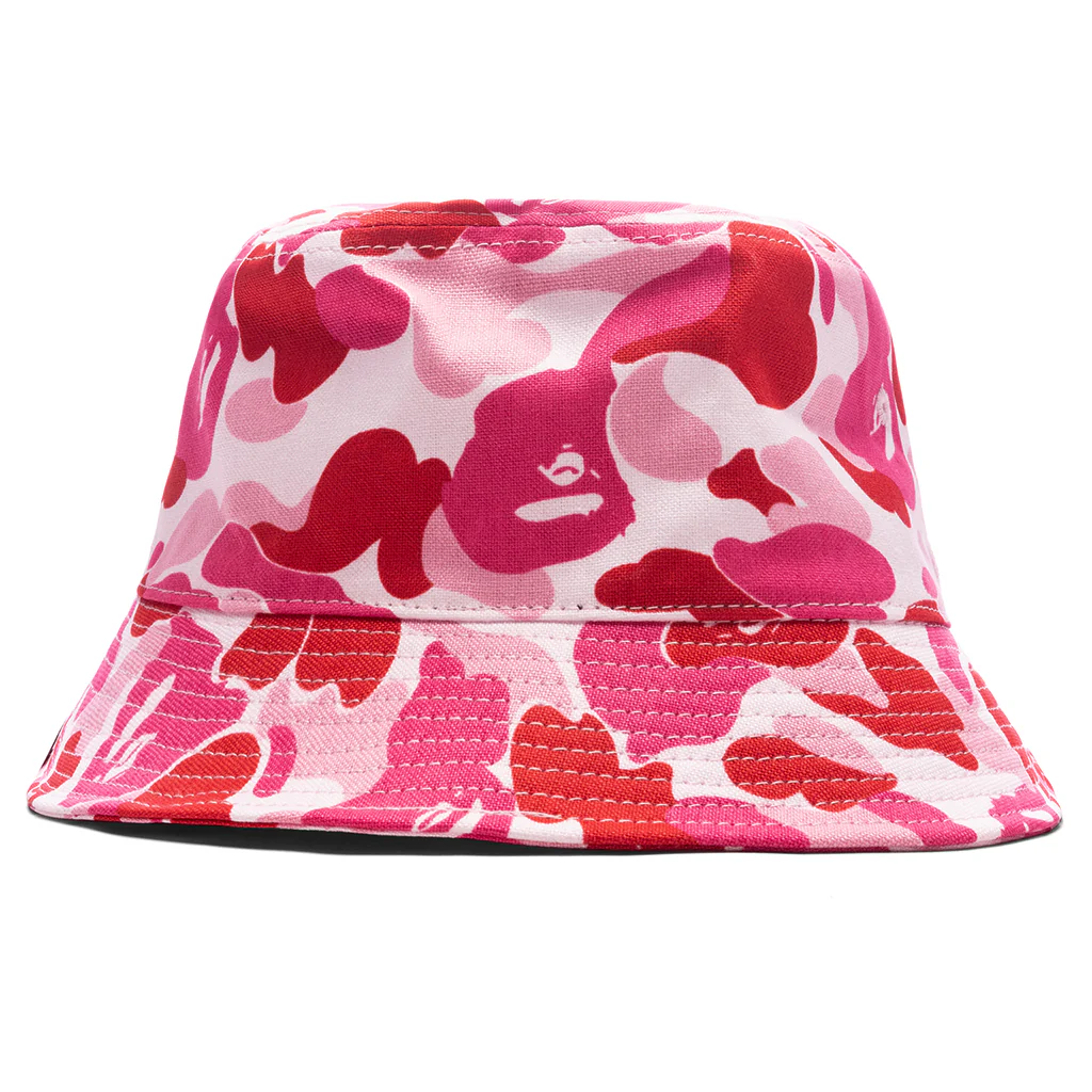Abc Camo Logo Bucket Hat - Pink - Image 2