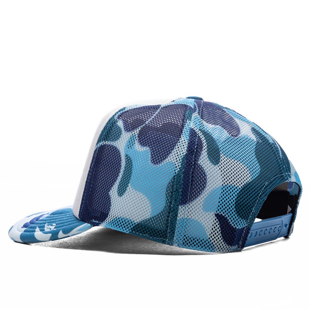 ABC Camo NYC Logo Mesh Cap - Blue - Image 3