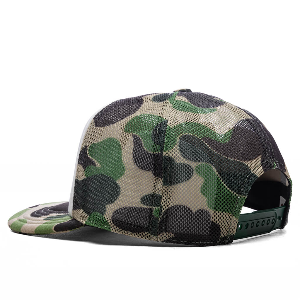 ABC Camo NYC Logo Mesh Cap - Green - Image 3