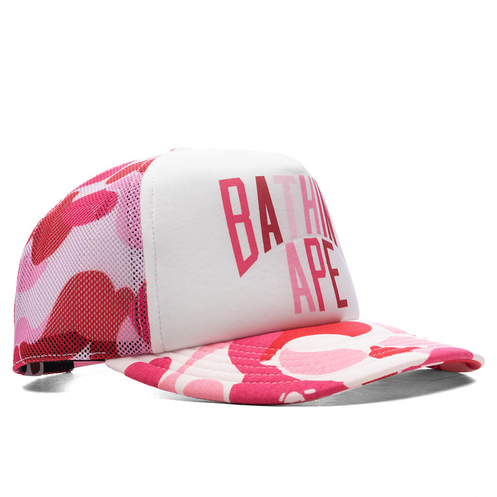 ABC Camo NYC Logo Mesh Cap - Pink - Image 2