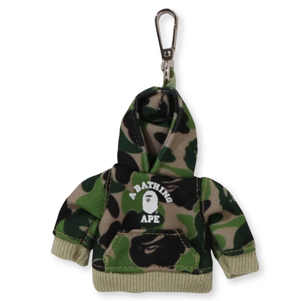 ABC Camo Pullover Hoodie Key Chain - Green