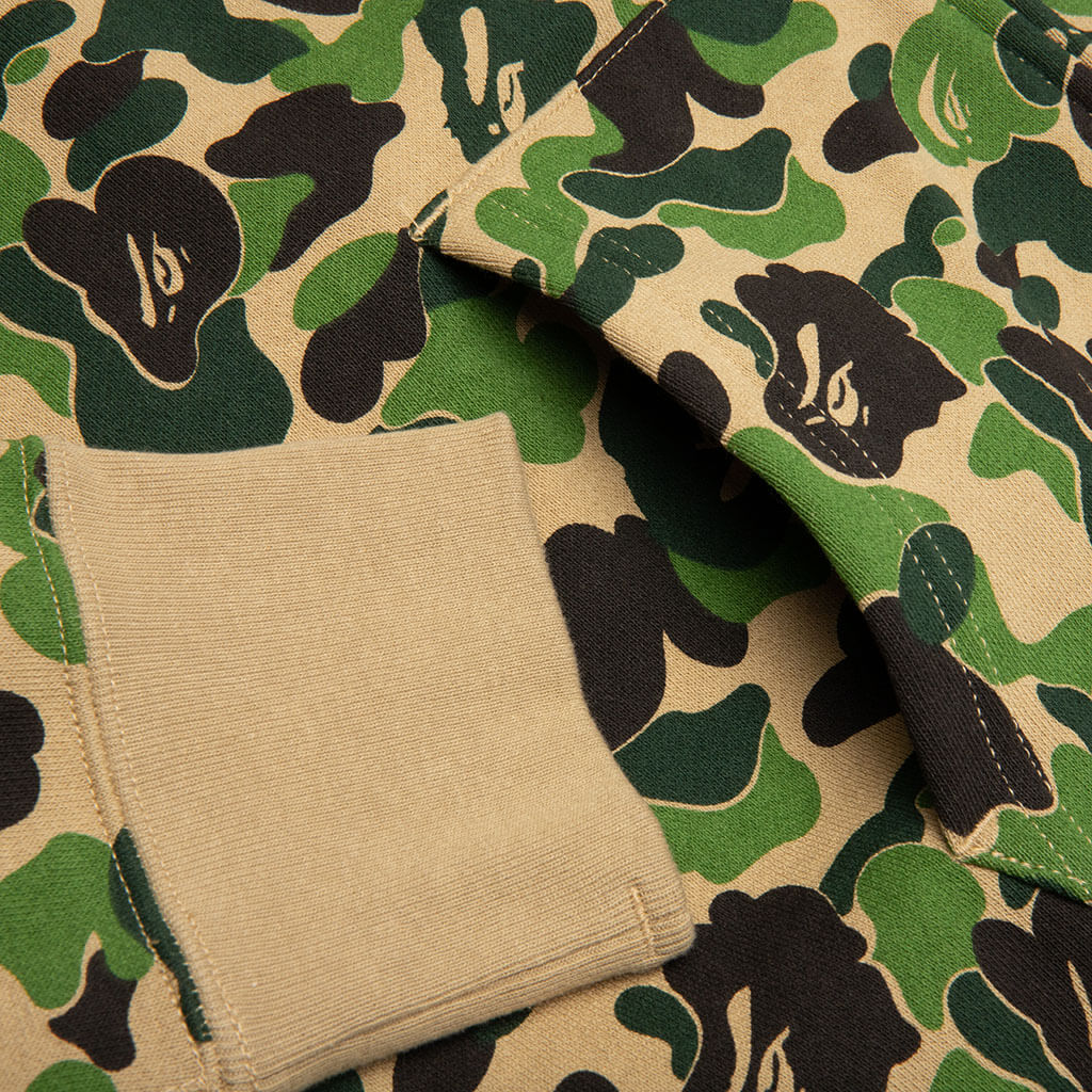 Abc Camo Shark Full Zip Hoodie - Green - Image 6