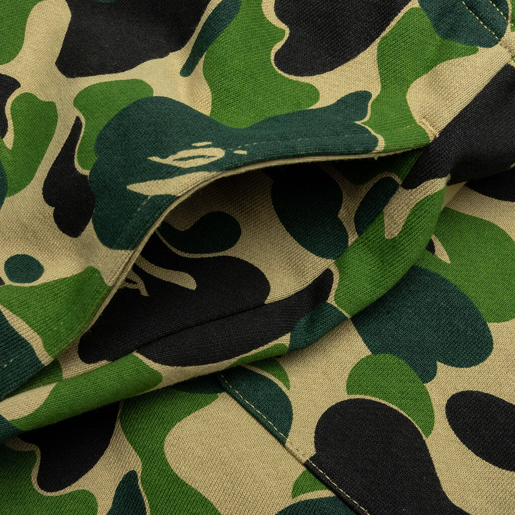 ABC Camo Shark Sweat Shorts - Green - Image 4