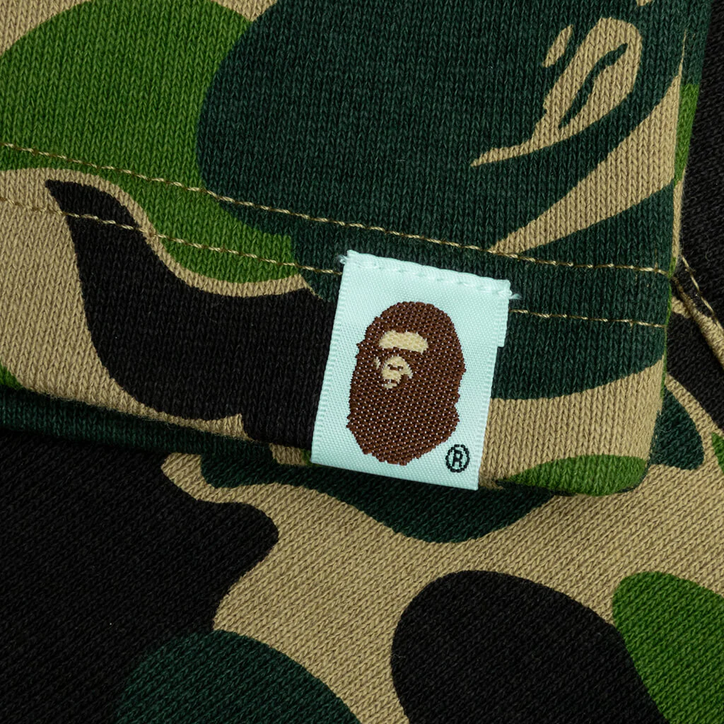 ABC Camo Shark Sweat Shorts - Green - Image 5