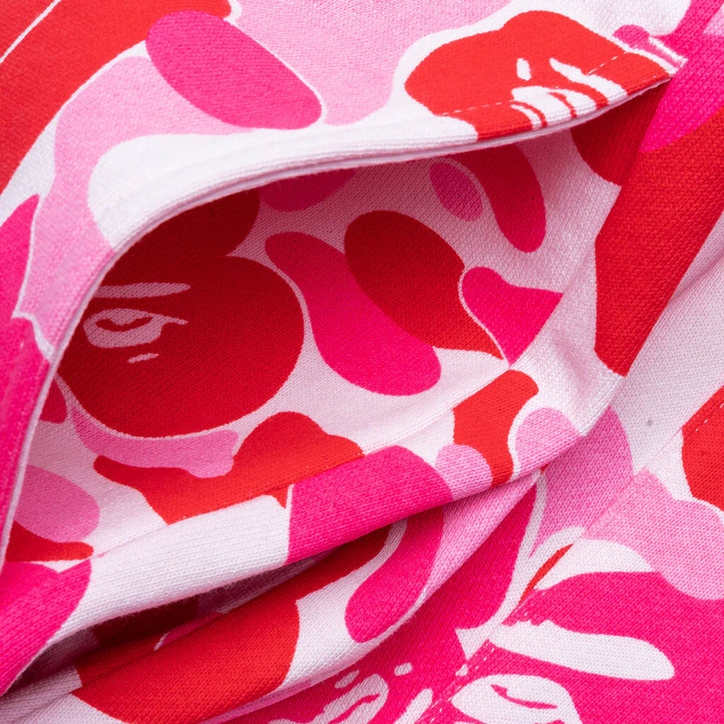 ABC Camo Shark Sweat Shorts - Pink - Image 4