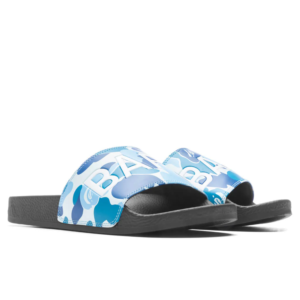 Abc Camo Slide Sandals - Blue - Image 3