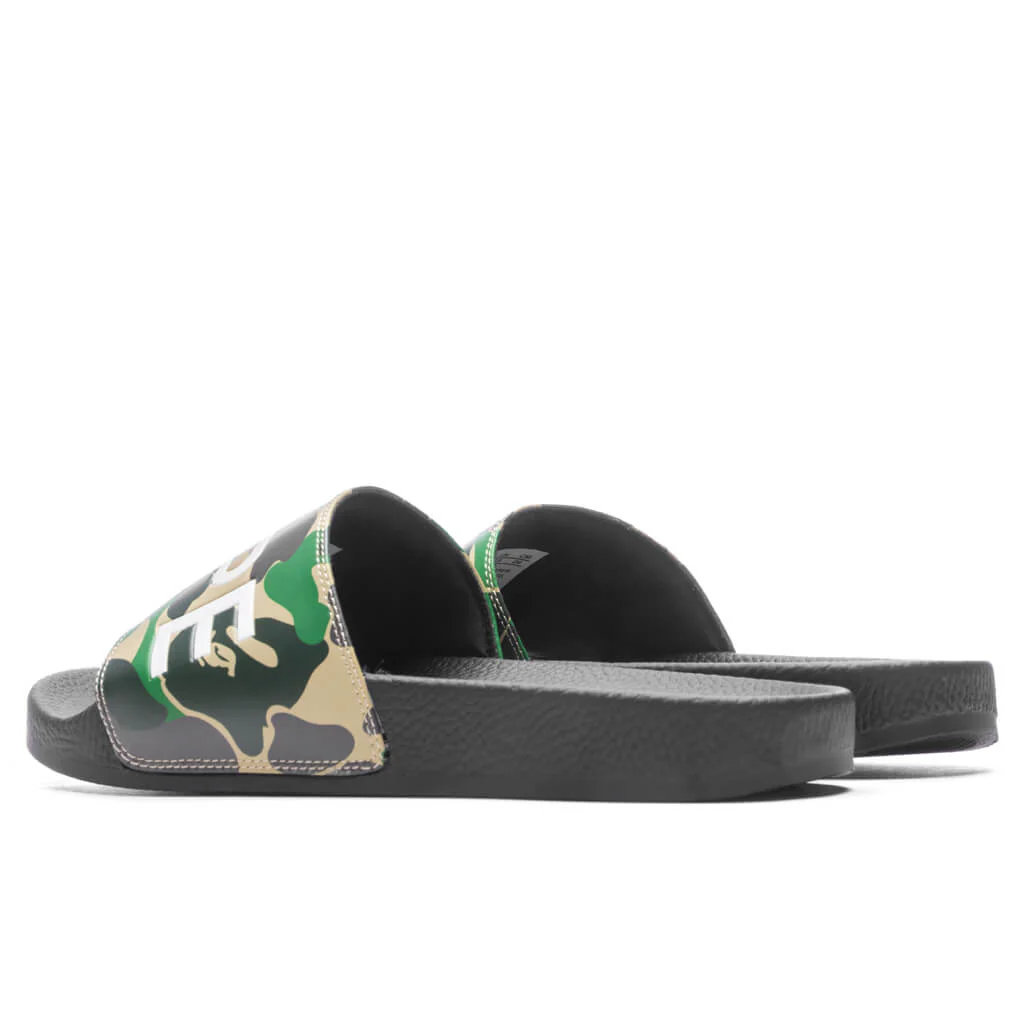 Abc Camo Slide Sandals - Green - Image 4