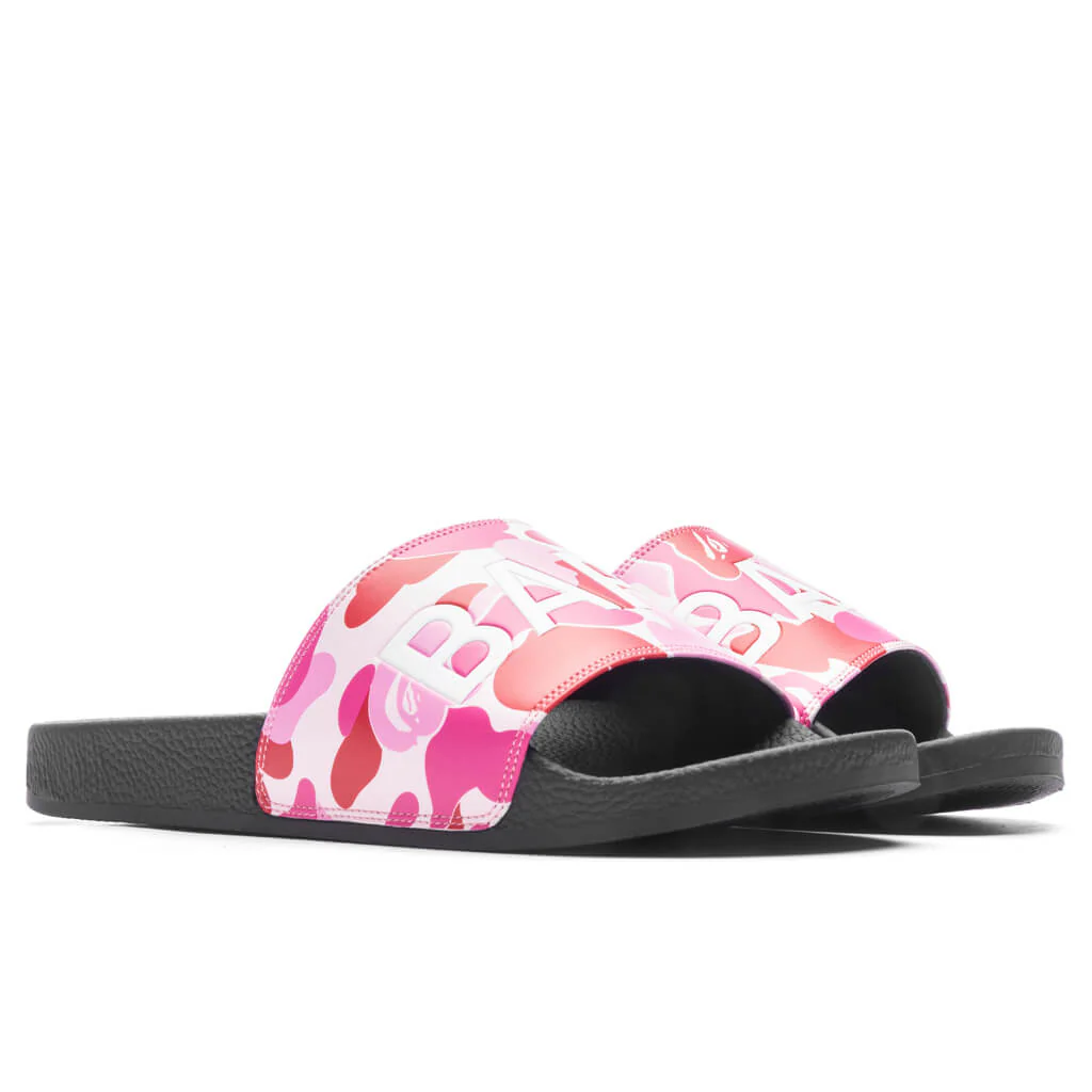 Abc Camo Slide Sandals - Pink - Image 4