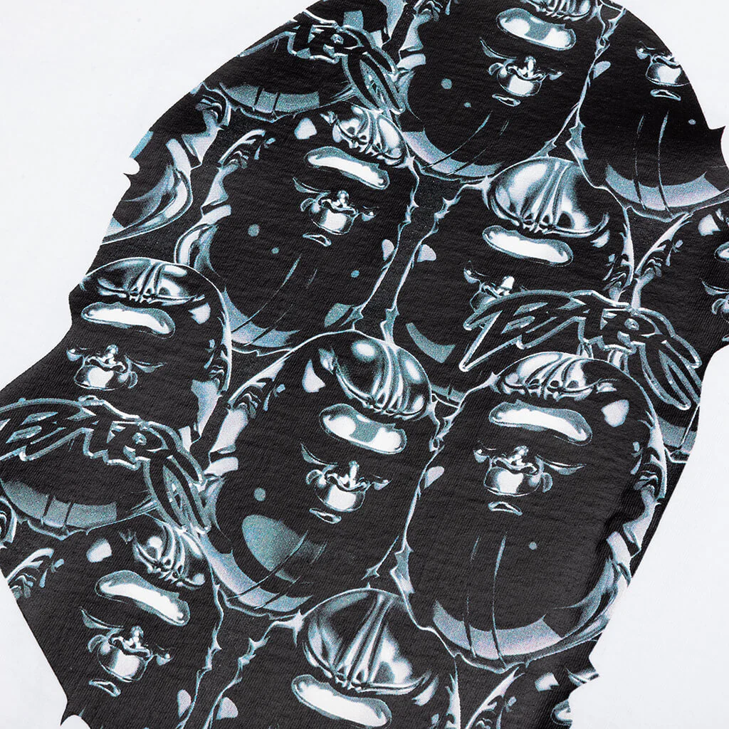 Ape Head Graffiti Big Ape Head Tee - White/Black - Image 4