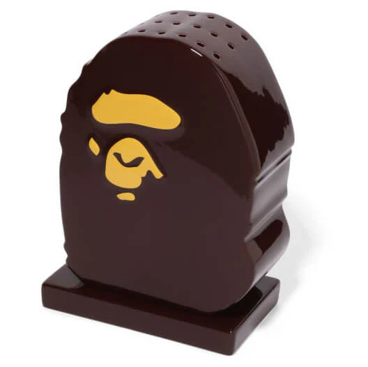 Ape Head Incense Holder - Brown - Image 2