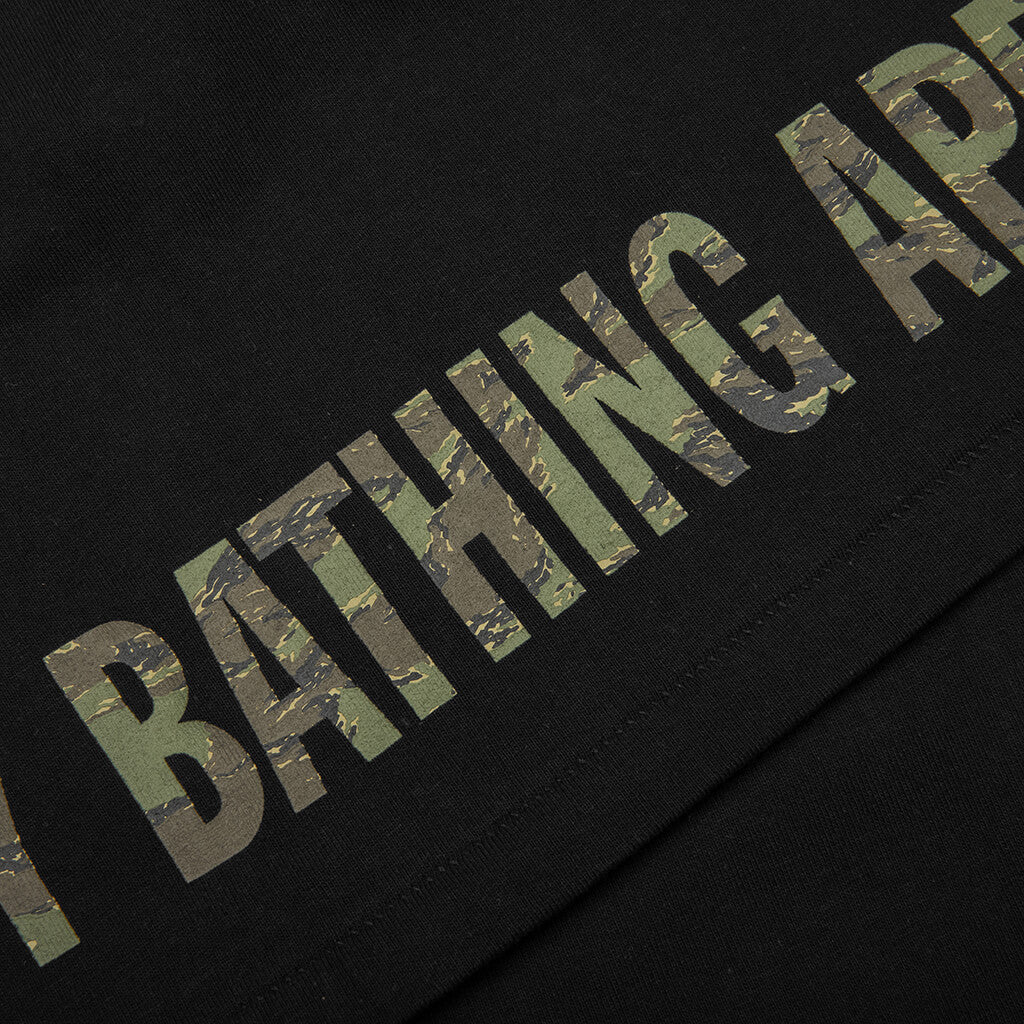 Women's Ape on Bapesta Tee - Black/Beige - Image 4