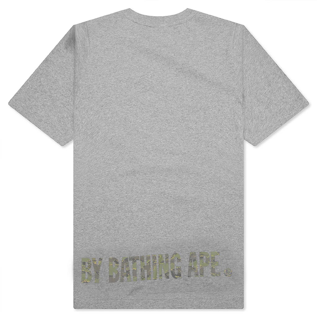 Women's Ape on Bapesta Tee - Grey/Beige - Image 2