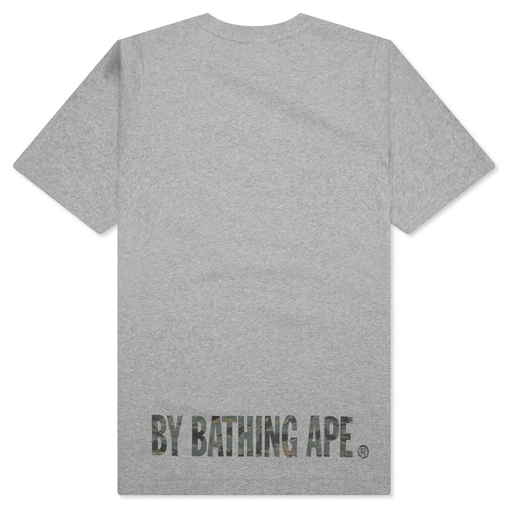 Women's Ape on Bapesta Tee - Grey/Green - Image 2
