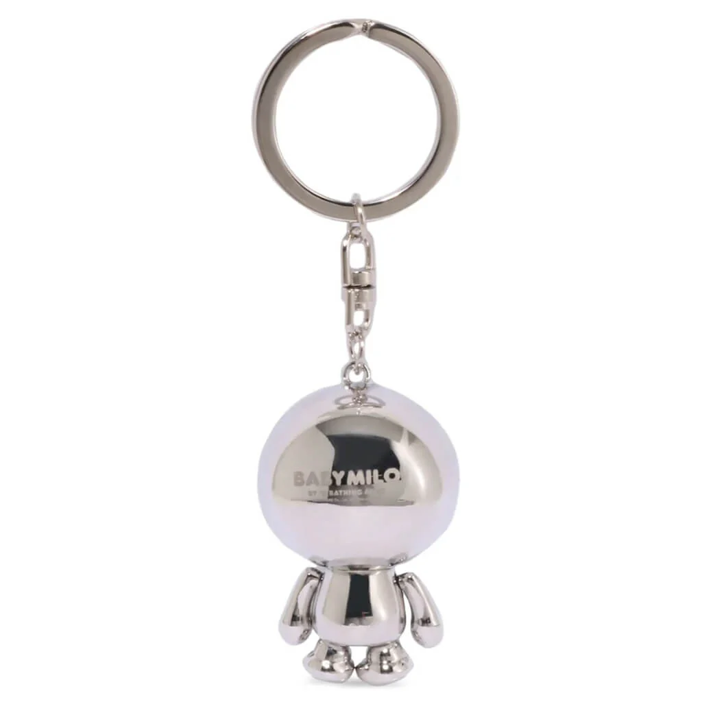 Baby Milo Keychain - Silver - Image 2