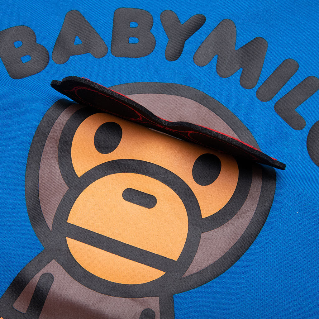 Kids Baby Milo Sunglass Patch Tee - Blue - Image 4