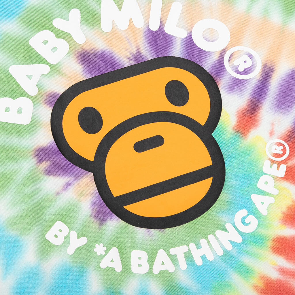 Kids Baby Milo Tie Dye Tee - Orange - Image 3