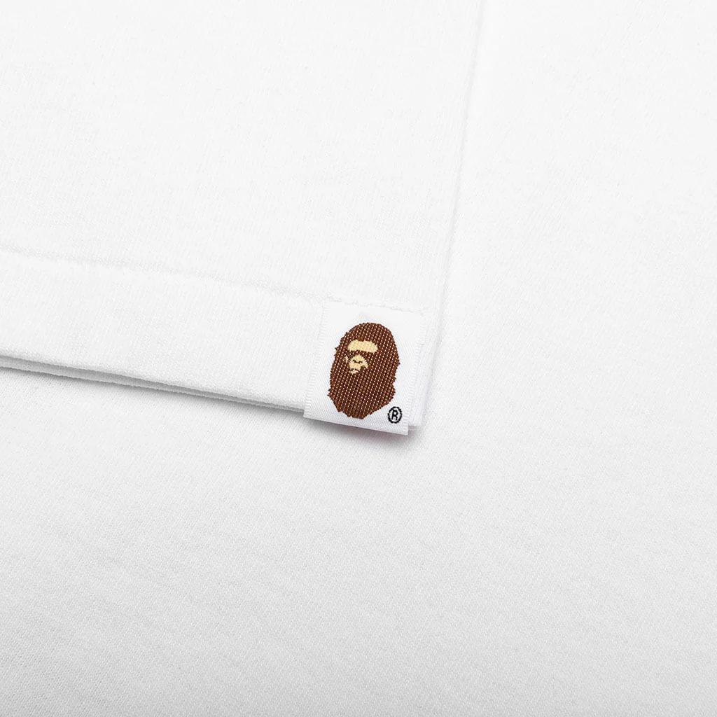 Bape Check By Bathing Ape Tee  - White - Image 5