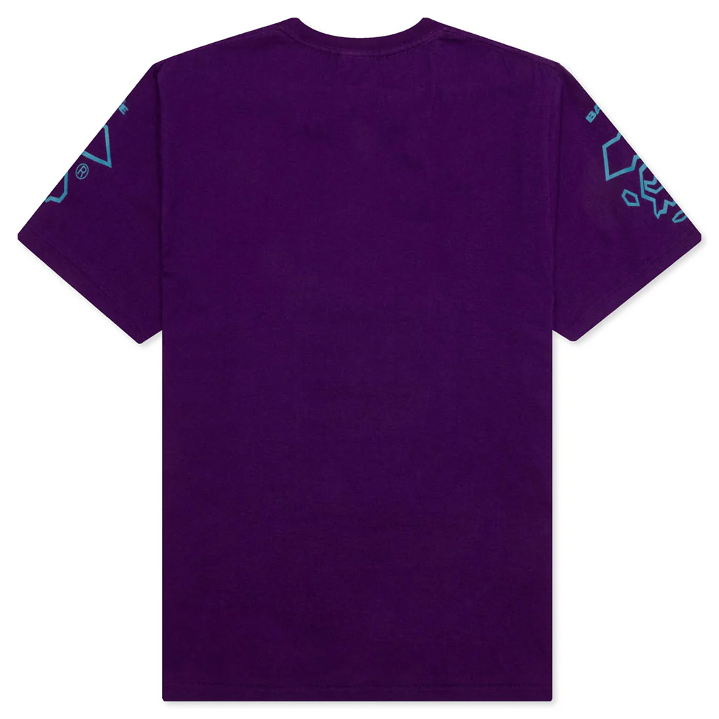 Bape Football Tee - Purple - Image 2