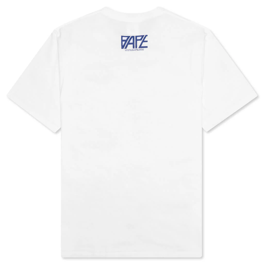 Bape Logo Monogram Tee - White - Image 2