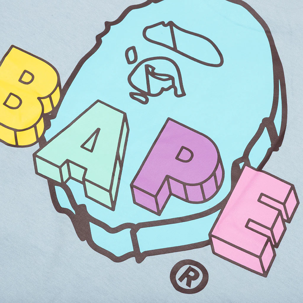 Bape Popsicle Tee  - Blue - Image 4