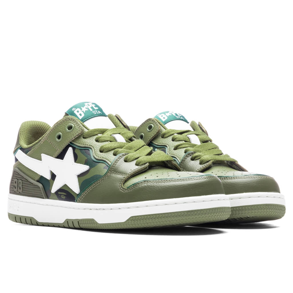 Bape Sk8 Sta #4 - Olive Drab - Image 2