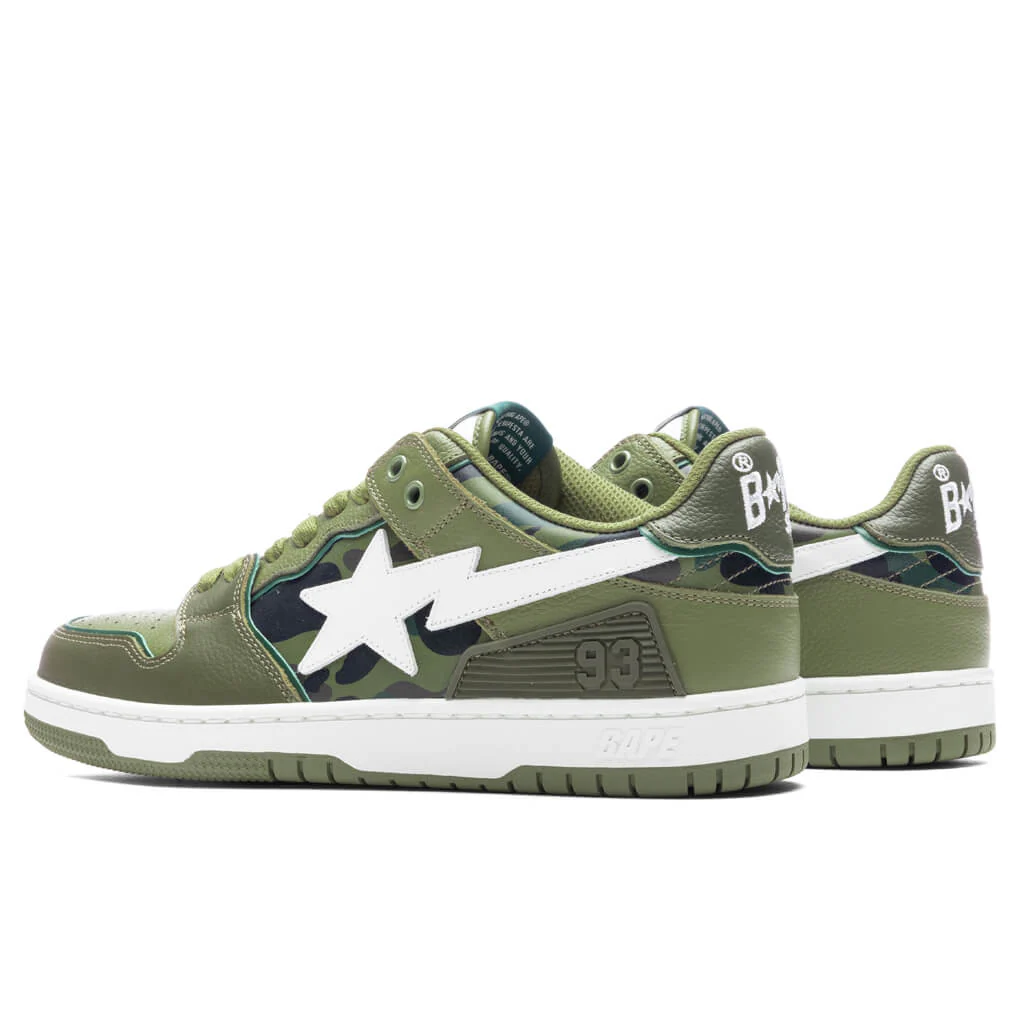 Bape Sk8 Sta #4 - Olive Drab - Image 3