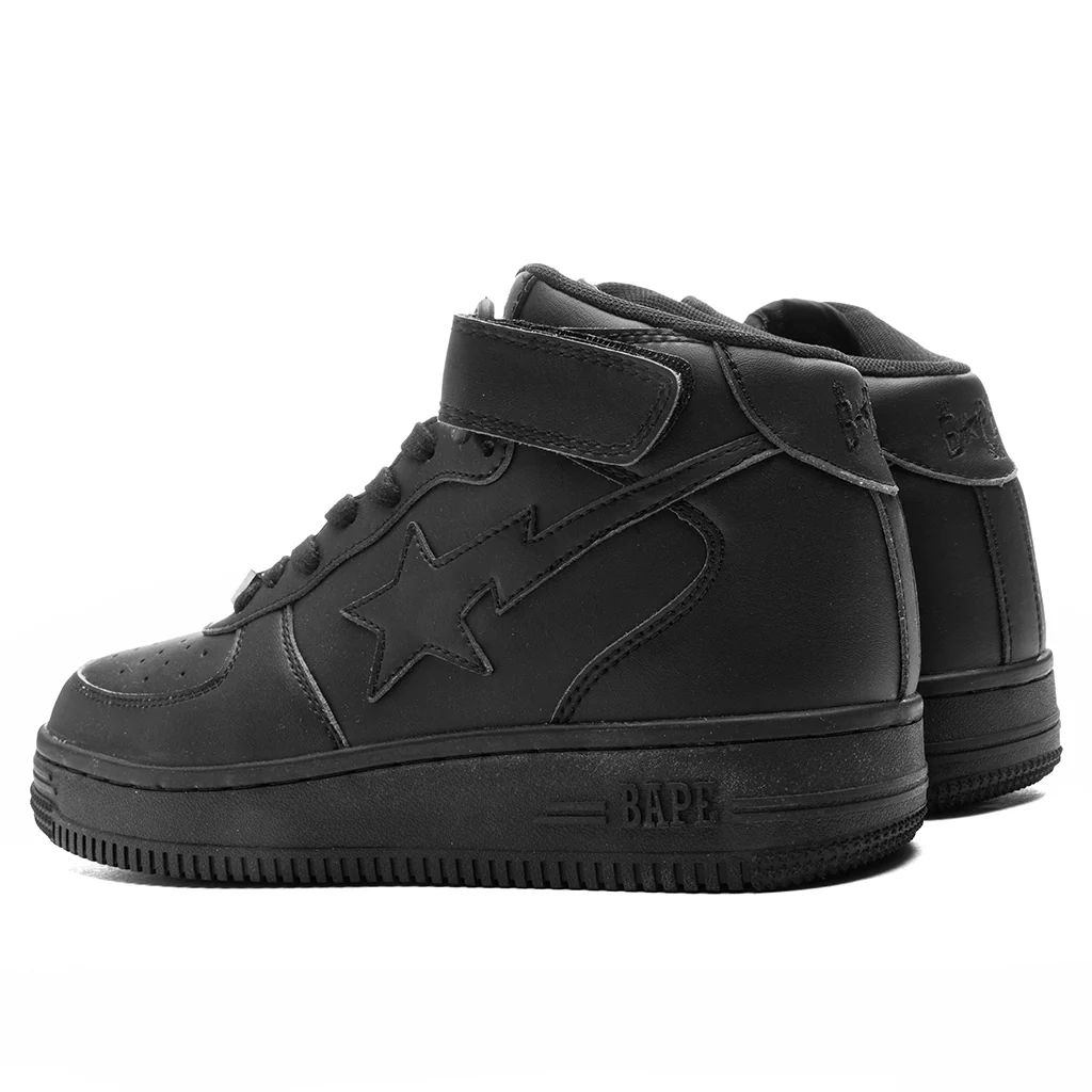 Bape Sta 1 Mid - Black/Black - Image 3