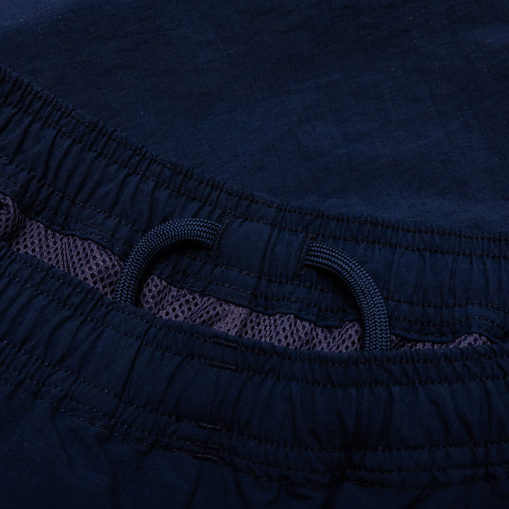 Bape Sta Logo Beach Shorts - Navy - Image 5