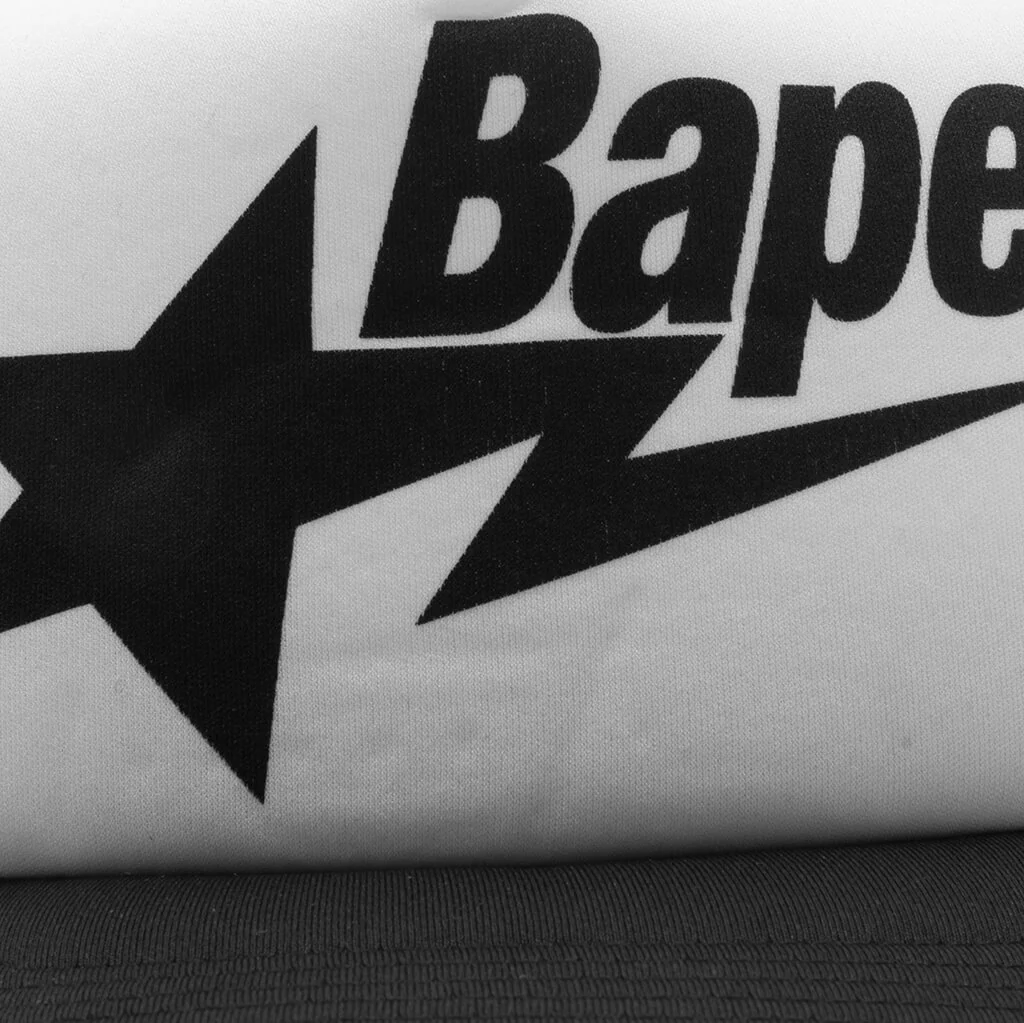 Bape STA Mesh Cap - Black - Image 2