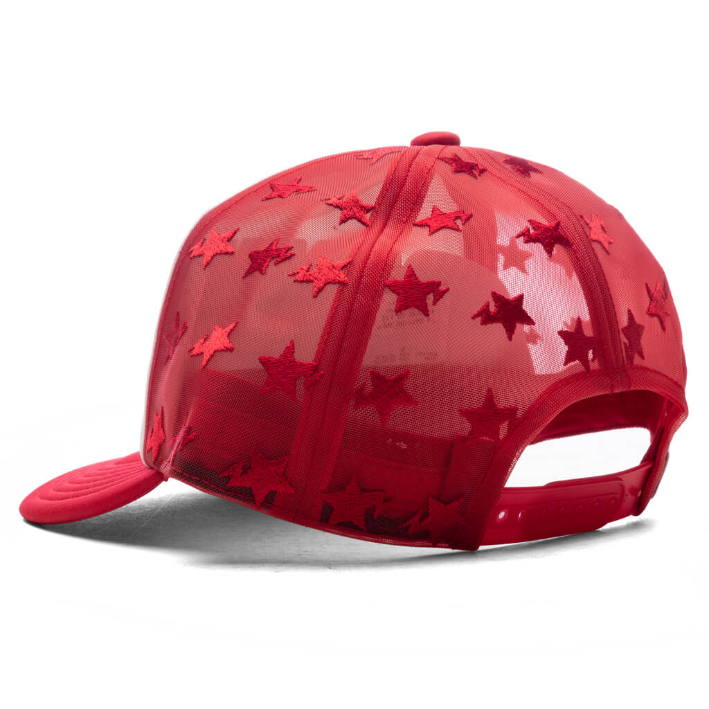 Bape STA Mesh Cap - Red - Image 4