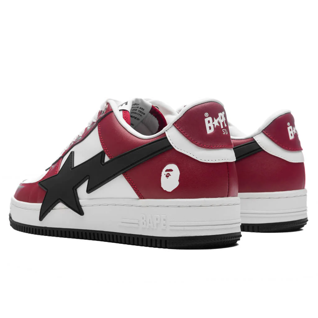 Bape STA OS #2 M2 - Burgundy/Black - Image 3