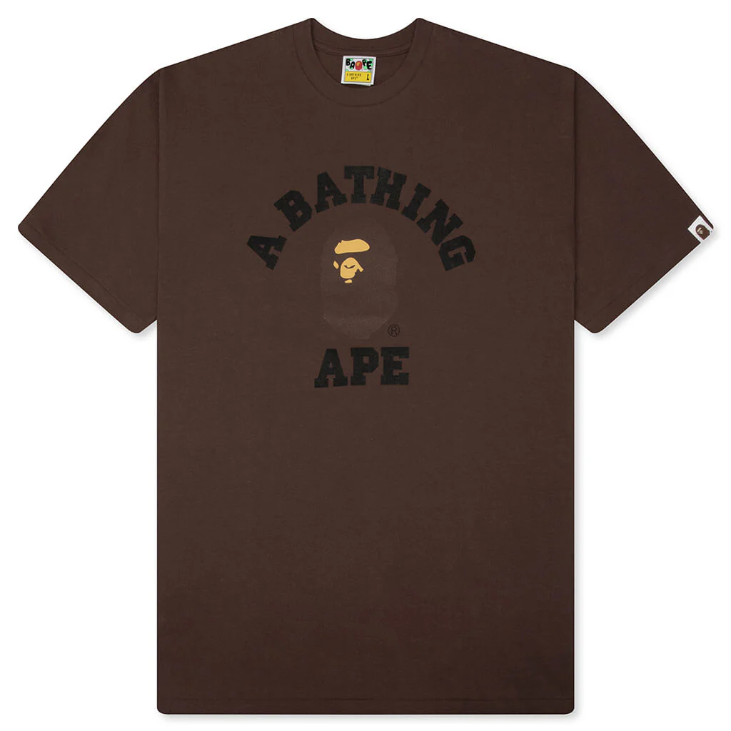 College Tee - Brown