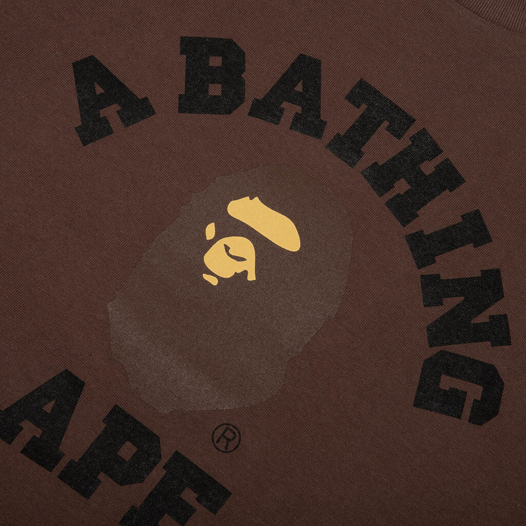 College Tee - Brown - Image 3