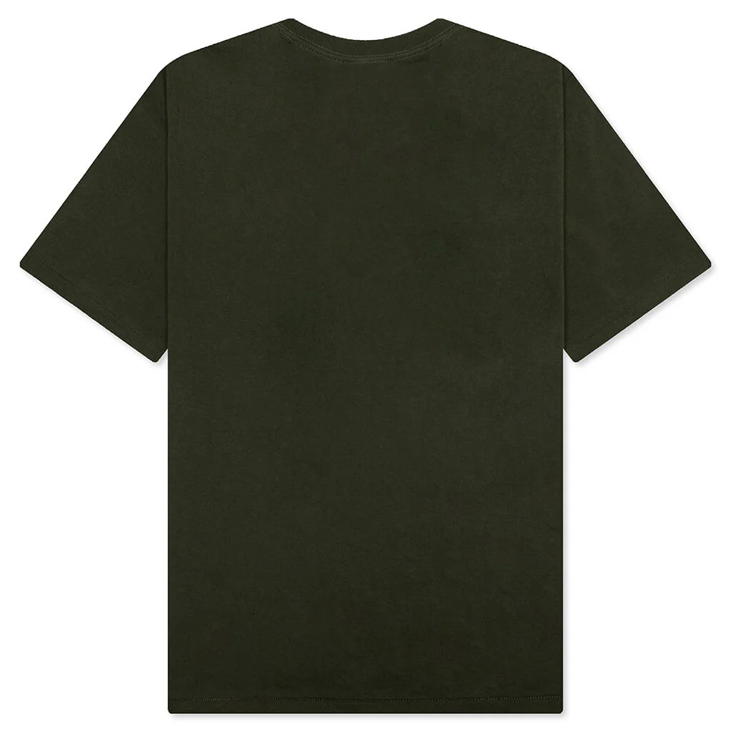 College Tee - Olive Drab - Image 2