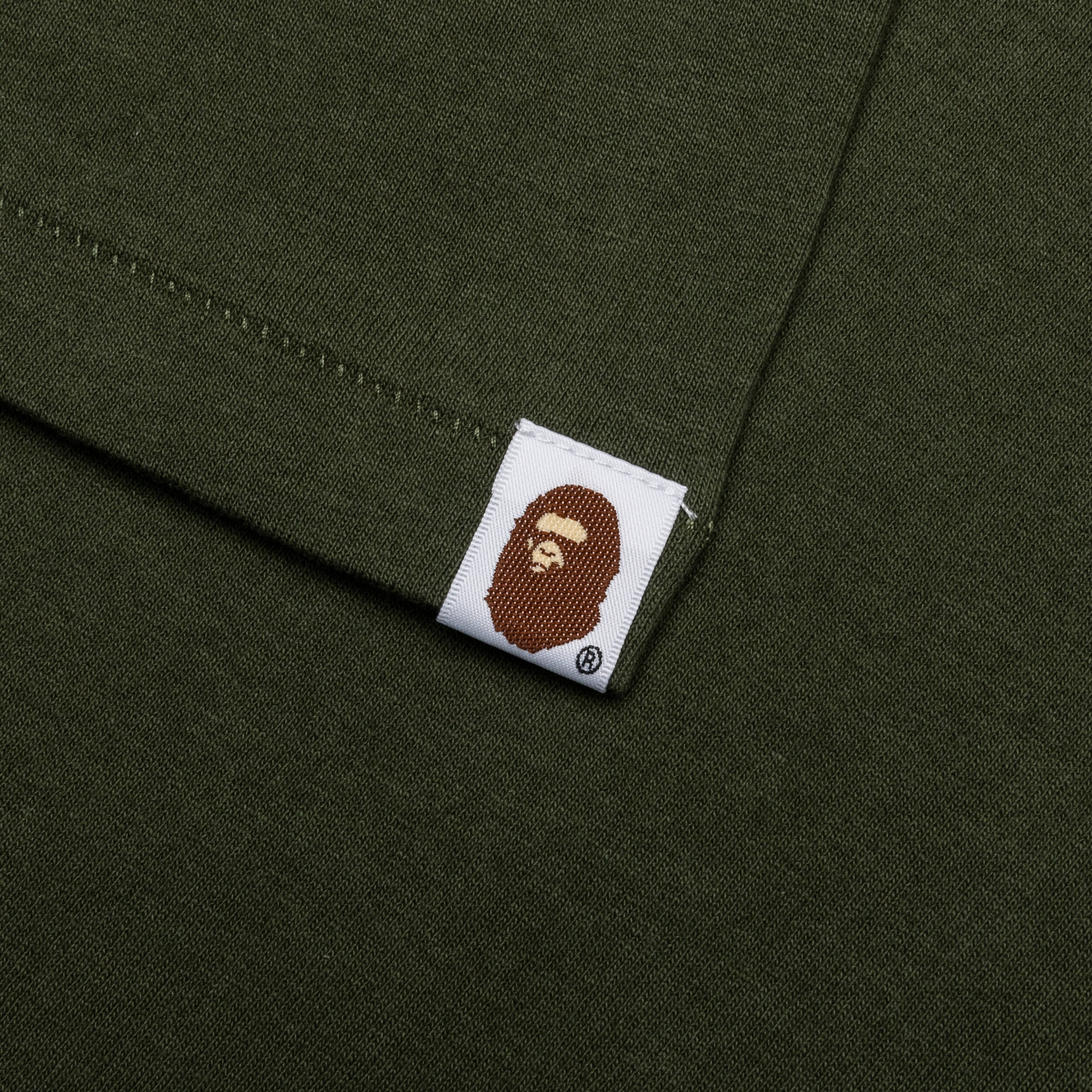 College Tee - Olive Drab - Image 4