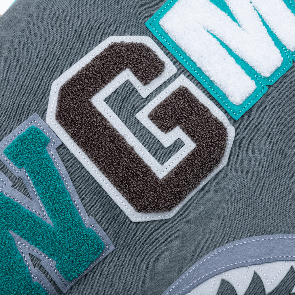 Color Block Shark Relaxed Fit Full Zip - Multi - Image 3