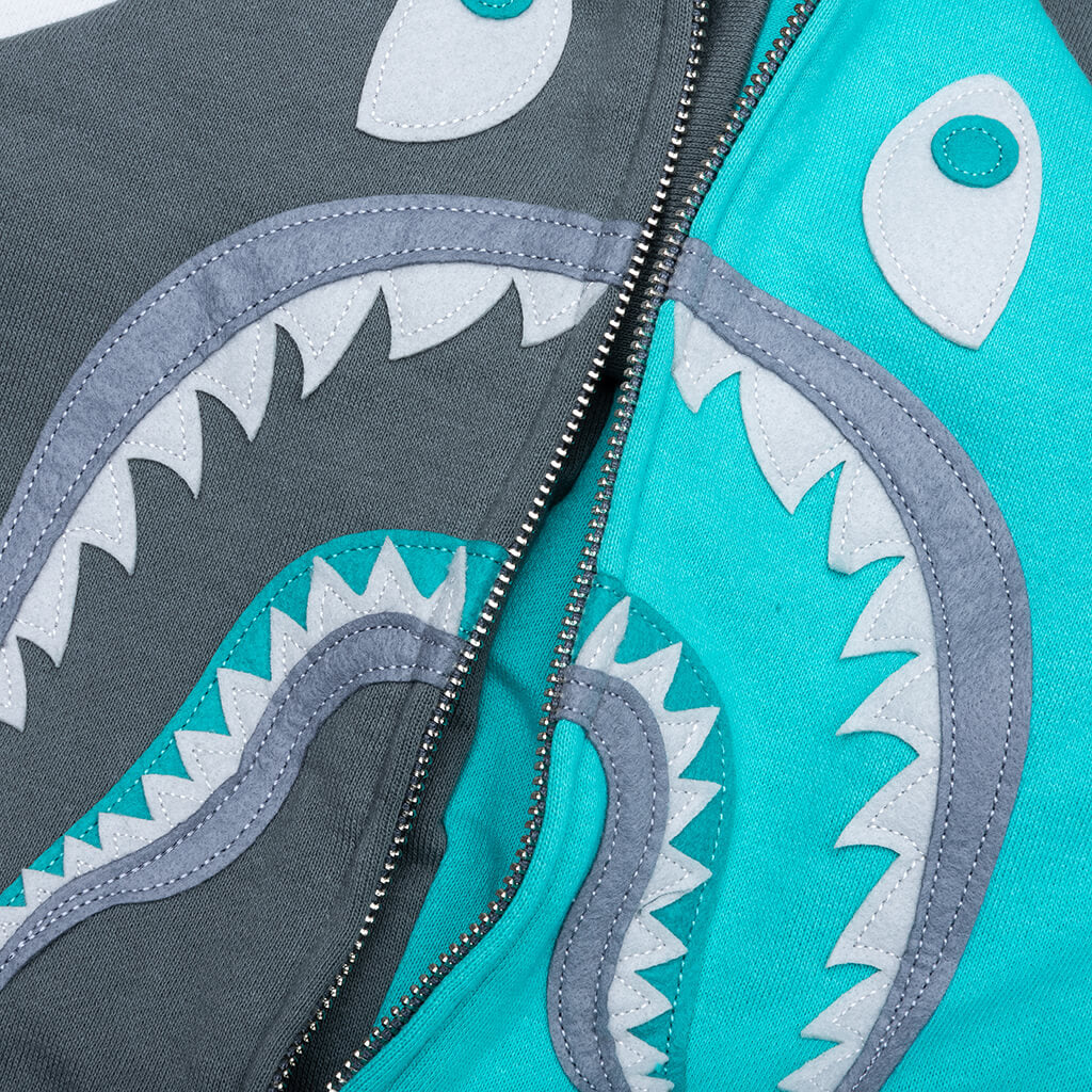Color Block Shark Relaxed Fit Full Zip - Multi - Image 4