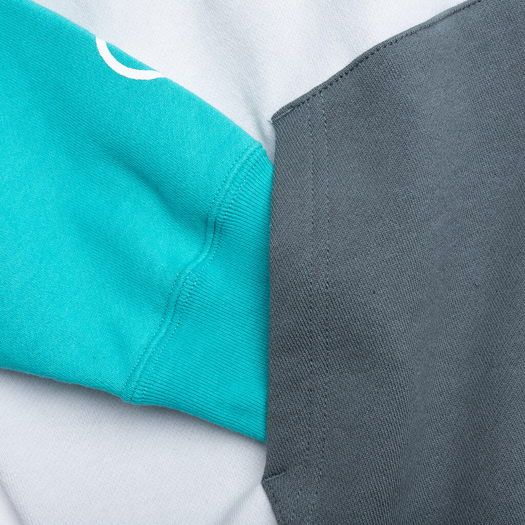 Color Block Shark Relaxed Fit Full Zip - Multi - Image 5