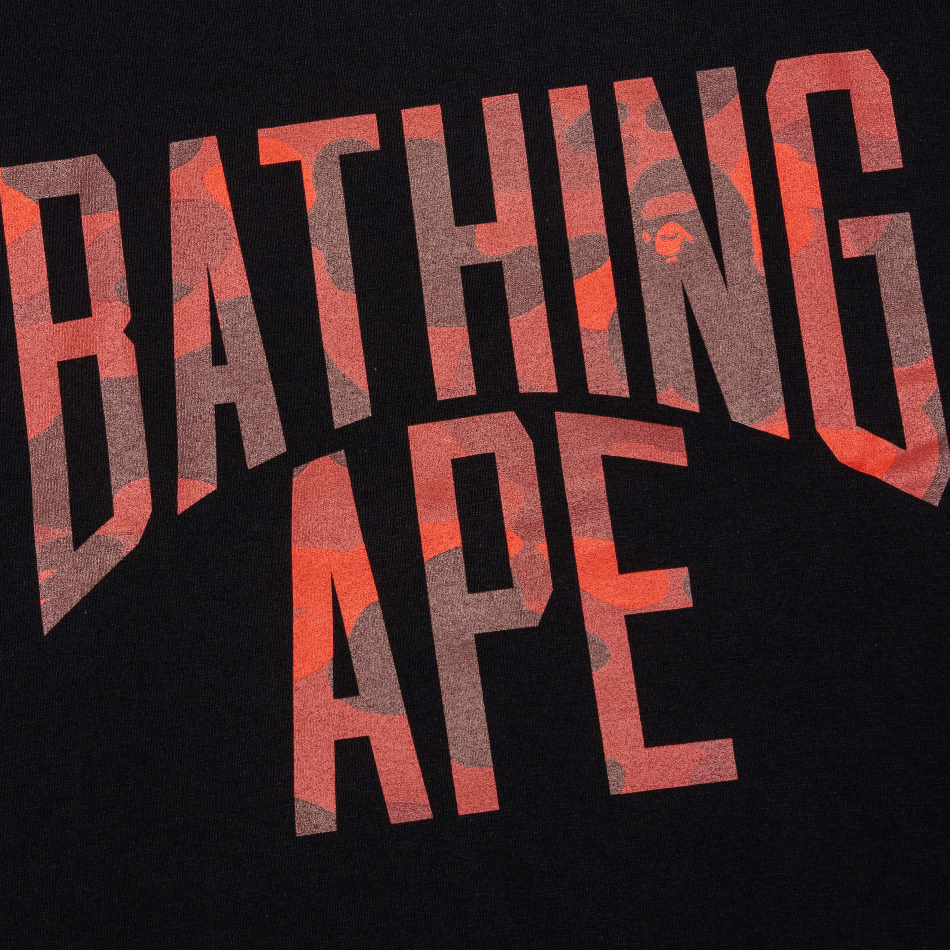 Color Camo Bathing Ape Tee - Black - Image 4