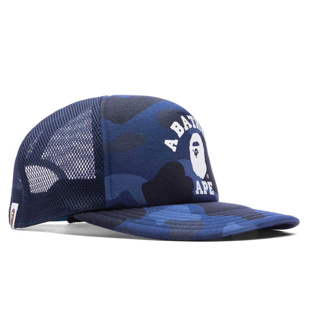 Color Camo College Mesh Cap - Navy - Image 3