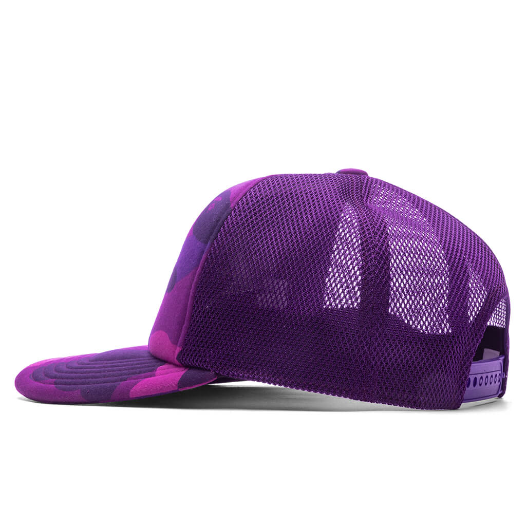 Color Camo College Mesh Cap - Purple - Image 4