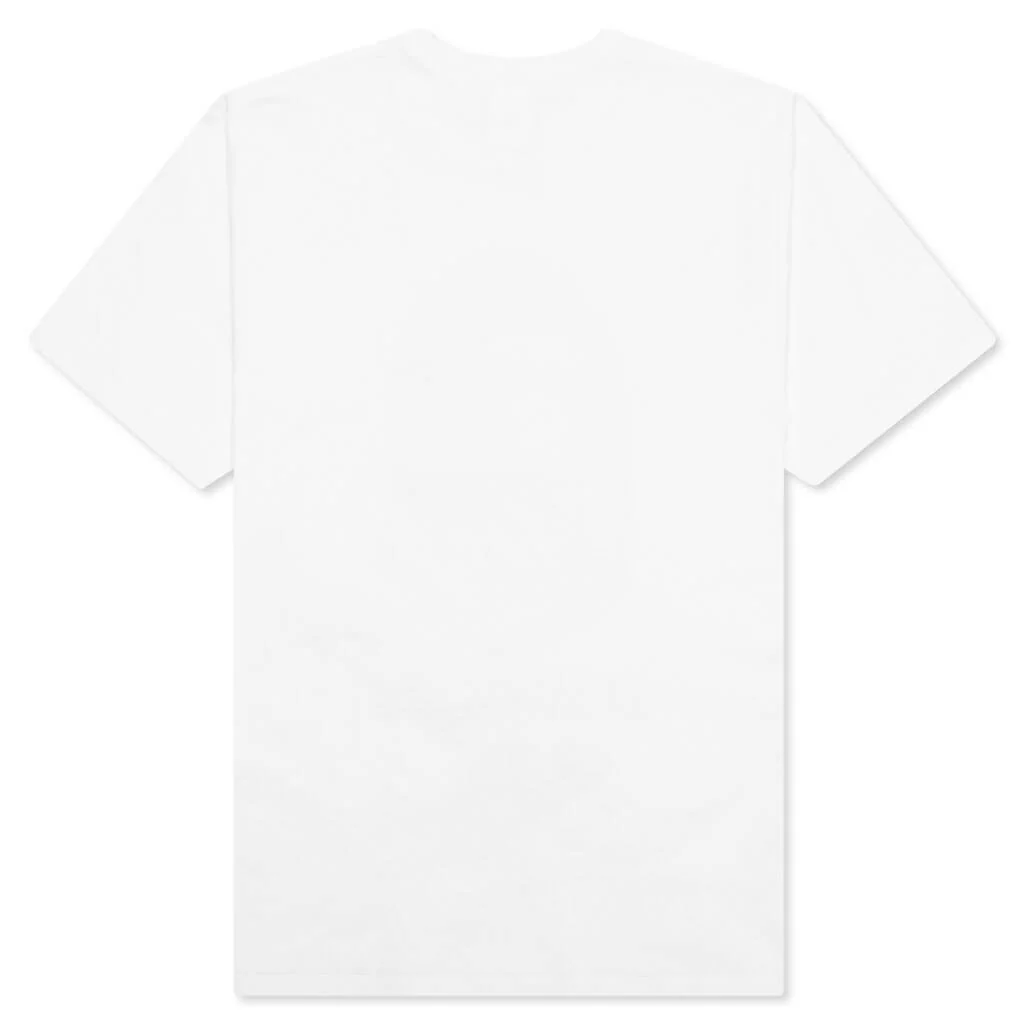Color Camo Crazy Bape Logo Tee - White - Image 2