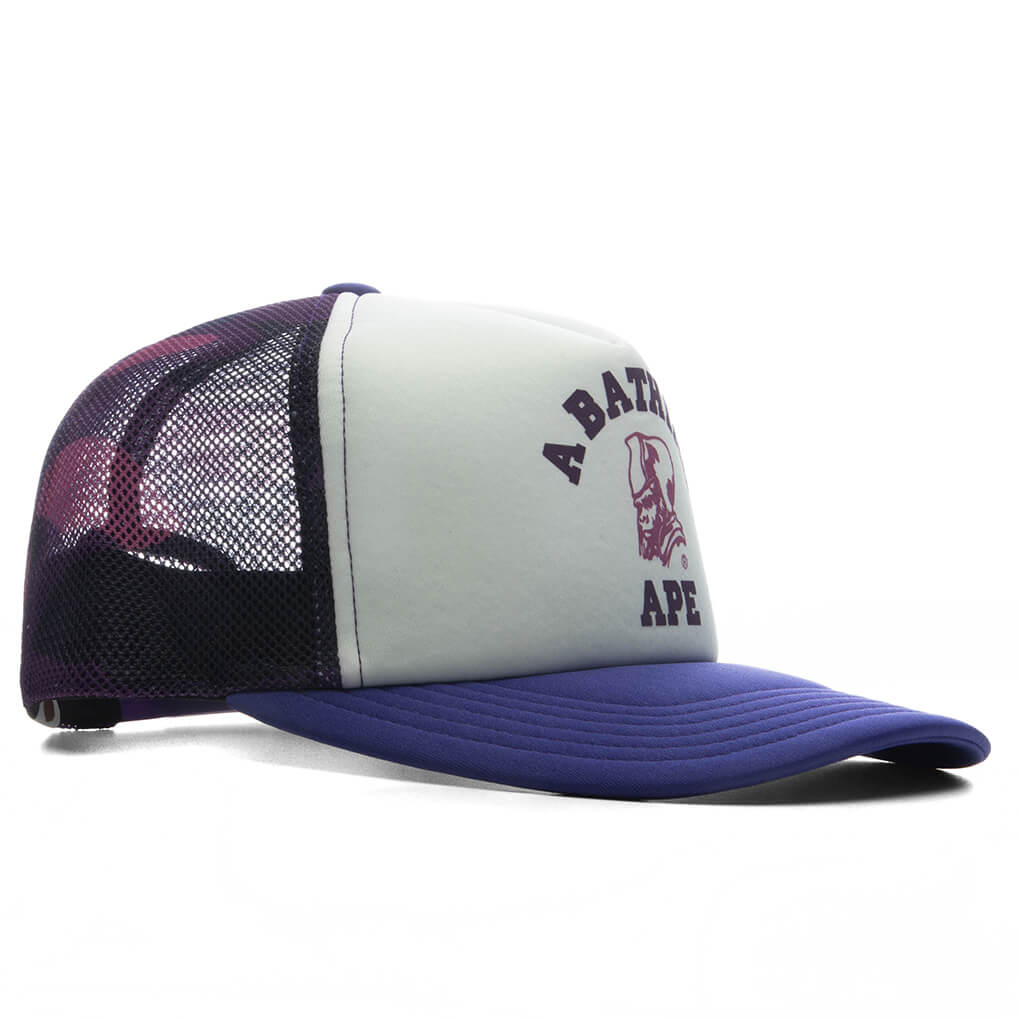 Color Camo General Mesh Cap - Purple - Image 2