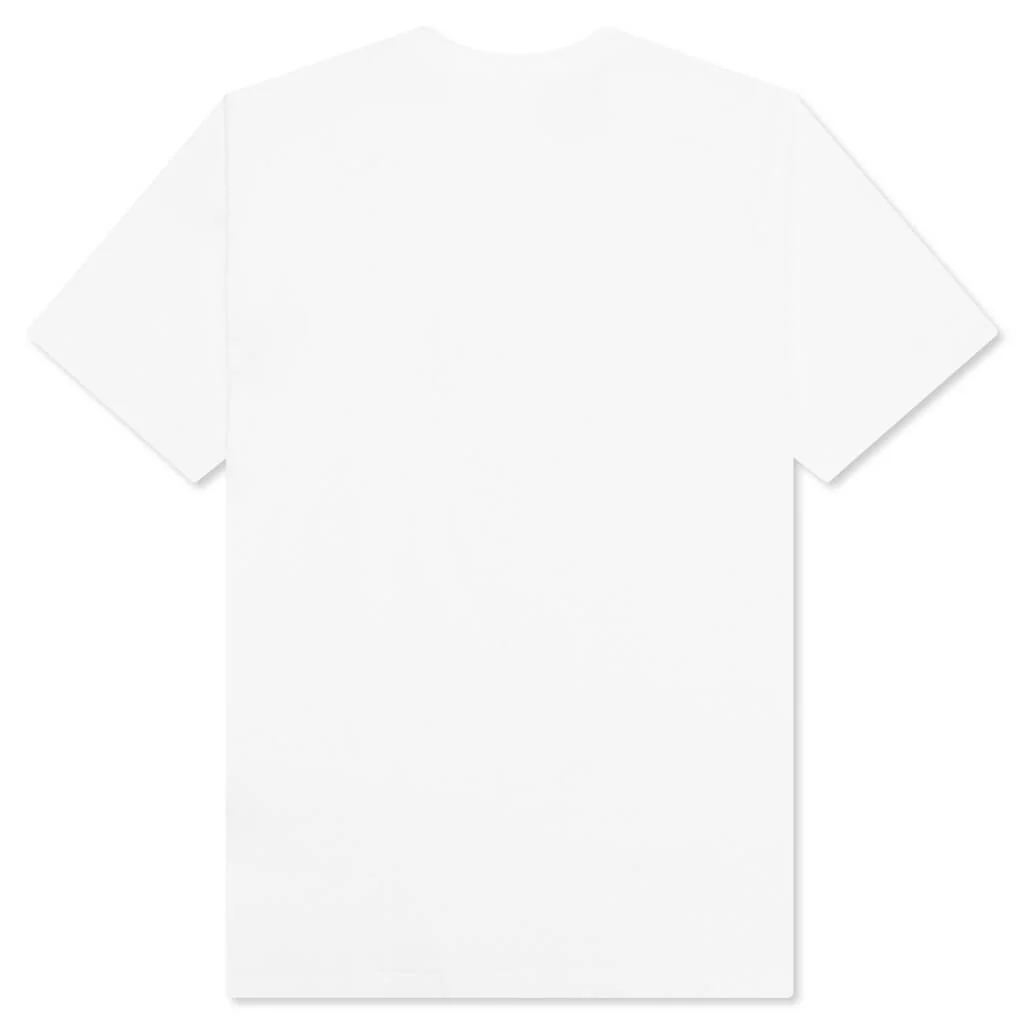 Color Camo Shark Tee - White/Green - Image 2